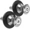 GIDIBII 2tlg M8*1,25 Alu Schwingenschutz Schwingenadapter Ständer Bobbins Spool Racingadapter Ständeraufnahme 8mm Kompatibel mit S1000RR Honda Kawasaki Suzuki (Grau)