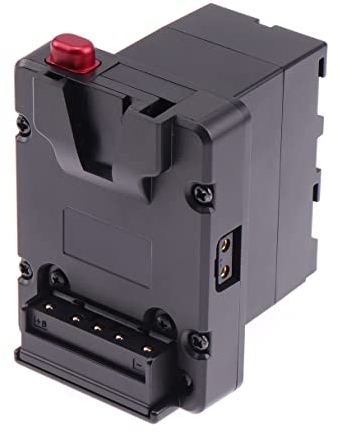 FocusFoto V-Mount Battery Plate Adapter with D-tap Output for Sony NP-F970 NP-F Battery to V-Lock Battery Supply Monitor Camera