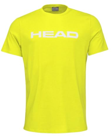 HEAD CLUB BASIC T-Shirt Herren, gelb, L