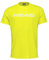 HEAD CLUB BASIC T-Shirt Herren, gelb, L