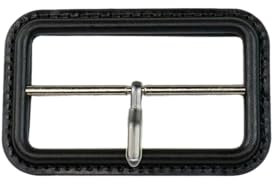ONURTH Gürtelschnallen-Set mit echtem Leder, innen 60 mm, Schiebeschnallen, Ersatzverschluss für Rucksackgurt, Windjacke, Haustierhalsbänder, DIY