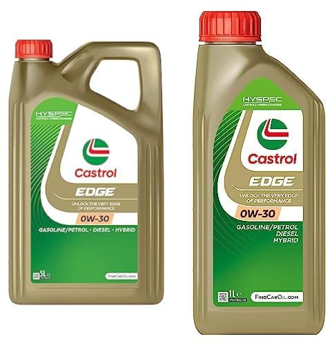 Bundle | Castrol EDGE 0W-30 Motoröl, 5L + 1L