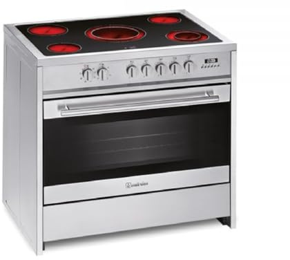 Cocina Meireles E912X 5 Zonas Inox 90 cm