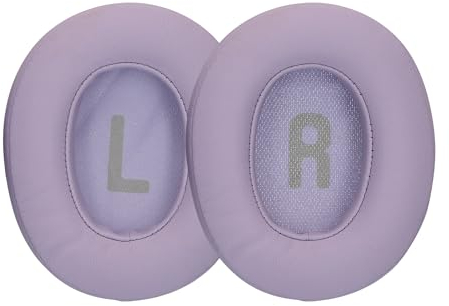 kwmobile Almohadillas compatibles con JBL Tune 770NC / 770 / 720BT / 720 Almohadillas - 2X Almohadilla de Repuesto para Auriculares en Cuero sintético