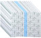 50 Blätter 10 * 12cm Tattoo Folie Heilung, Wasserdichte Klebebandage Transparent Bandage PU Tape, Wasserdichtes Pflaster Antiallergisch zum Sport Duschen