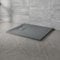 NRG 1100x800mm SMC Rectangle Shower Tray Anthracite Slip-Resistance Bathroom Shower Base Easy to Clean