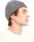 Kiiwah 1P Klassische Fisherman Beanie, Unisex Strickmütze Retro Trawler Beanie, 100% Acrylfaser Fischermütze, Streetstyle Weich Wintermütze Seemannsmütze für Damen und Herren (Grau)
