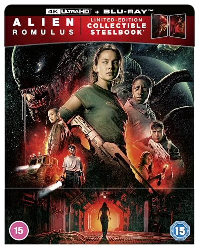 Alien Romulus 4K UHD + Blu ray Steelbook [Blu-ray] [Region Free]