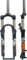 JvFbjLF Forcella MTB da 24 Pollici, Forcella Ammortizzata for Mountain Bike da 100 mm, Forcella Anteriore Meccanica Diritta da 1-1/8(24'' Orange)