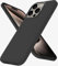 Eiselen Hülle für iPhone 15 Pro, Schwarz Ultra Dünn Soft Silikon TPU Schutzhülle, Kratzfest, rutschfest & Stoßsicher Handyhülle