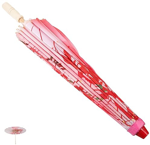 WOFASHPURET Oil Paper Umbrella Props Decorative Umbrella Stage Performance Settings Vintage Scenarios