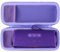 Lebakort Hard Case Compatible with JBL Flip 7 Flip 6 Flip 5 Flip 4 Waterproof Portable Bluetooth Wireless Speaker (Purple Case)