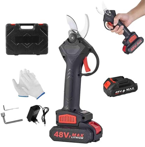 Tacsaw Power Shears, Tacsaw Pruner, Electric Pruning Shears for Gardening, Pruners Cordless, Cut & Trim 5X Faster,Through Every Cut with Ease, for Gardening Tree Branch (#a)