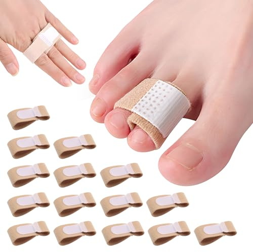 CATMEYE Separadores de Dedos del Pie, Silicona Suave Sin BPA, 15 Piezas, Corrector para Dedos en Martillo, Doblados y Torcidos (15 pcs)