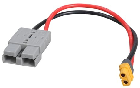 Uqezagpa Heavy Duty 50A 600V Batterie Adapter Kabel ADS Zu Weibliche Power Für Elektrische Gabelstapler Batterie Weibliche Power
