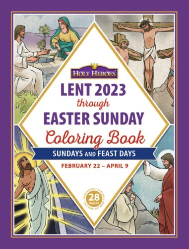 Lent 2023 through Easter Sunday Coloring Pages