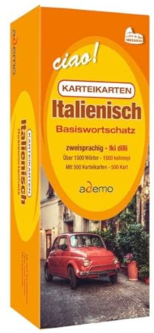 Karteikarten - Basiswortschatz Italienisch: Niveau A1 bilingual / zweisprachig: (Auflage 2)