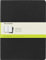 Moleskine - Cahier Journal, Set mit 3 Notizbüchern mit weißen Seiten, Kartonabdeckung, extra großen Abmessungen 19 x 25 cm, Farbe Schwarz, 120 Seiten