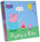 Peppa Pig 10 Books Children Collection Set(Peppa Goes Around the World, The Little Boat, The Castle, Peppa in Space, George's Tractor, Dressing Up,The Picnic, Dens,The Very Hot Day & Flying a Kite)