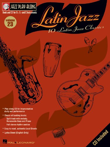 Jpa Volume 23 Latin Jazz (10 Latin Jazz Classics) Bk/Cd (Volume 23 of the ultimate Play Along series): Noten, CD für Instrument(e) (Jazz Play Along, 23)
