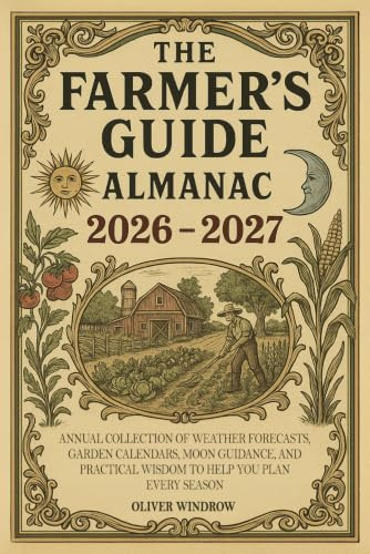 The Farmer’s Guide Almanac 2026–2027: Annual Collection of Weather Forecasts, Garden Calendars, Moon Guidance, and Practical Wisdom to Help You Plan Every Season
