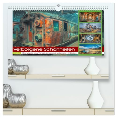 Verborgene Schönheiten (hochwertiger Premium Wandkalender 2026 DIN A2 quer), Kunstdruck in Hochglanz: Jeder Ort in diesem Kalender, erzählt seine ... von einer magischen Aura. (CALVENDO Orte)