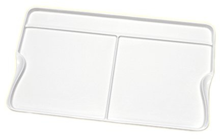 Liquidraw Abziehbare Farbpalette, weißer Kunststoff, 40,5 x 25 cm