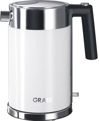 Graef WK61EU Wasserkocher Weiß Fassungsvermögen: 1.5 l