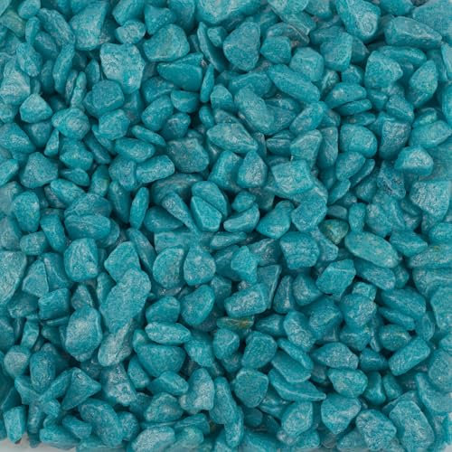 Fuchs seit 1895 Dekosteine Farbsteine Dekogranulat 5-8mm 1000g in versch. Farben, Farbe:türkis