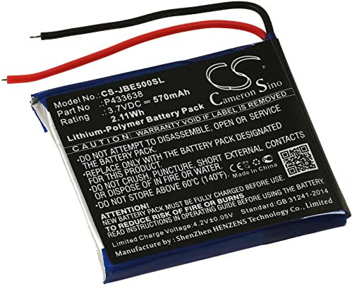 Akku für Kopfhörer JBL Synchros E50BT, 3,7V, Li-Polymer
