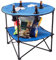 Taylor & Brown Camping Table Folding Picnic Table Portable Lightweight with Storage Bag, Suitable for Outdoor,Camping, Picnic, Barbecue, Beach, Fishing (Blue)