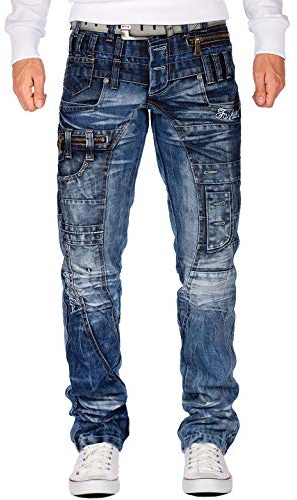 KOSMO LUPO Herren Jeans KM020-bans W38/L34