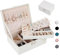 Homtibrm Jewellery Organiser Box for Women Girls, 2-Layer Large Jewelry Storage Case for Necklaces Rings Earrings Bracelets