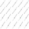 QUARKZMAN 5mm x 50mm Ciegos Remaches x 20uds Aluminio/Acero Abierto Extremo Remache para Metal y Plástico y Cuero, [Plateado Tono]