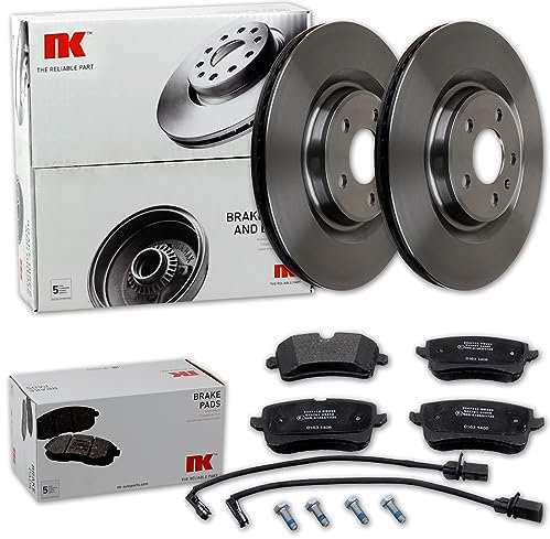 NK Bremsscheiben 330mm + Beläge hinten passend für A6 A7 4G C7 auch Allroad