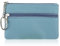 simarro Kleines Portemonnaie Damen Mini, Leder Mini Geldbörse Damen Klein Mini Portemonnaie Damen Münzbeutel Portemonnaie PU Geldbeutel Coin Purse Wallet mit Schlüsselanhänger(Blau)
