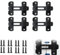4 PCS Verrou de porte exterieur,Loquet de porte de grange coulissante en acier inoxydable,90 Degrés 3 Loquet de Porte Coulissante Raba,Verrou porte exterieur,Loquet Porte pour Porte, Fenêtre