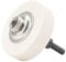 NuoDunco Grinding Wheel Adapter and 75mm Grinding Stone, Change Electric Drill into Grinding Machine for Metal Grinding, Polishing, Deburring（White）