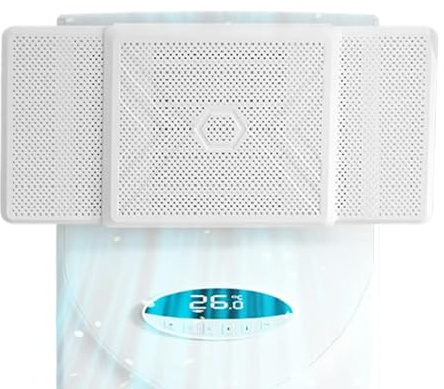 Déflecteur d'Air - Déflecteur Fixé au Mur - Accessoire Gain de Place pour Climatiseur Appartement Bureau Chambre