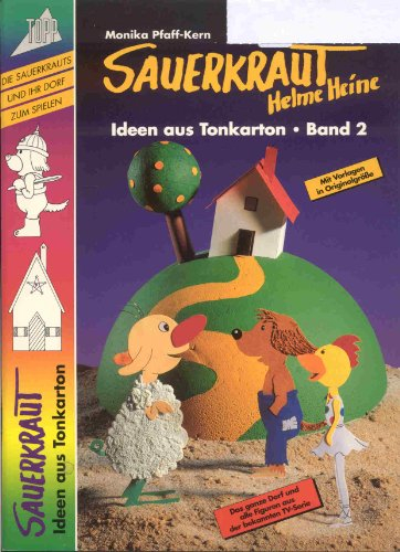 Ideen aus Tonkarton II. Fensterbilder. ( Sauerkraut). DAs Dorf und alle Figuren zum Basteln und Spielen.