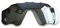 POLARLENS Lentes de repuesto para Oakley Jawbreaker - Compatibles con gafas de sol Oakley Jawbreaker (Negro)