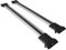 RE&AR Tuning Kompatibel mit Mitsubishi L200 V 2015-2023 Fly Model Relingträger Dachträger Auto Gepäckträger Grau Aluminium 2 Stangen