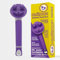 Smilyeez Poignée de Distribution de Savon Originale avec poignée en éponge Souriante – Baguette à Vaisselle pour Gommage Papa (Violet)