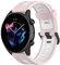 Wownadu 20MM Quick Release Armband Kompatible für Garmin Vivoactive 5/3/3 Music, Venu/Venu 2 Plus, Venu Sq/Sq Music/Sq 2 Music Armbänder RosWeiß Sport Band Damen Herren Silikon Ersatzarmband