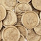 25 Stück Wachssiegel Selbstklebend Gold Wachsdruck Aufkleber 30 mm Wax Seal Siegelaufkleber Vintage Hochzeitseinladung Aufkleber für Geburtstagsfeiern Geschenkverpackungen (Rosmarinmuster)