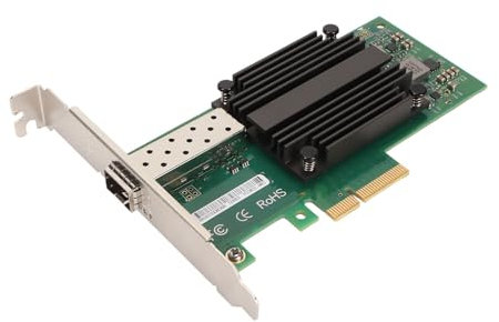 10 Gigabit PCI Express Network Adapter, Easy to Install Professional PCIe X4 Network for Laptop PC