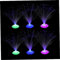 Gadpiparty 1 Satz Bunte Glasfaserlaterne LED-Lichtwellenleiter Schreibtischaufsatz fairy lights feenlampe hochzeitsdeko Tischleuchte kleines Nachtlicht Blitz schmücken Plastik