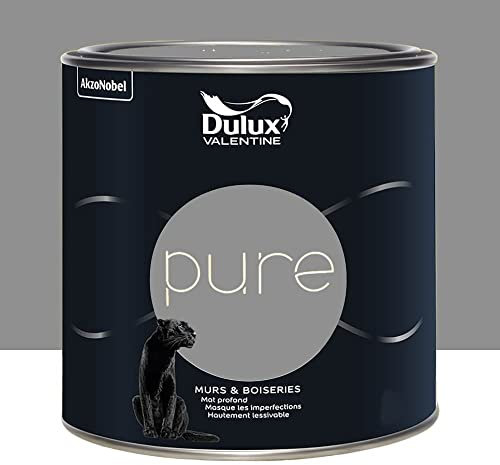 Dulux Valentine Peinture murs & boiseries Pure Métal 0,5 L