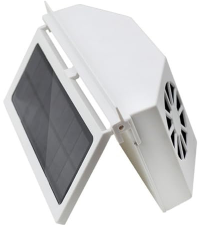 VALICLUD Solar Car Ventilation Fan Solar Powered Exhaust Fan for Vehicle Air Circulation Reduces Heat and Odors Easy Installation Car Window for Hot Weather