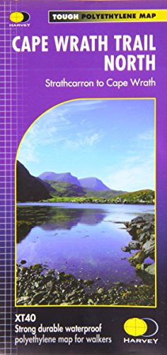 Cape Wrath Trail North XT40: Route Map: Strathcarron to Cape Wrath (Trail Map XT40)